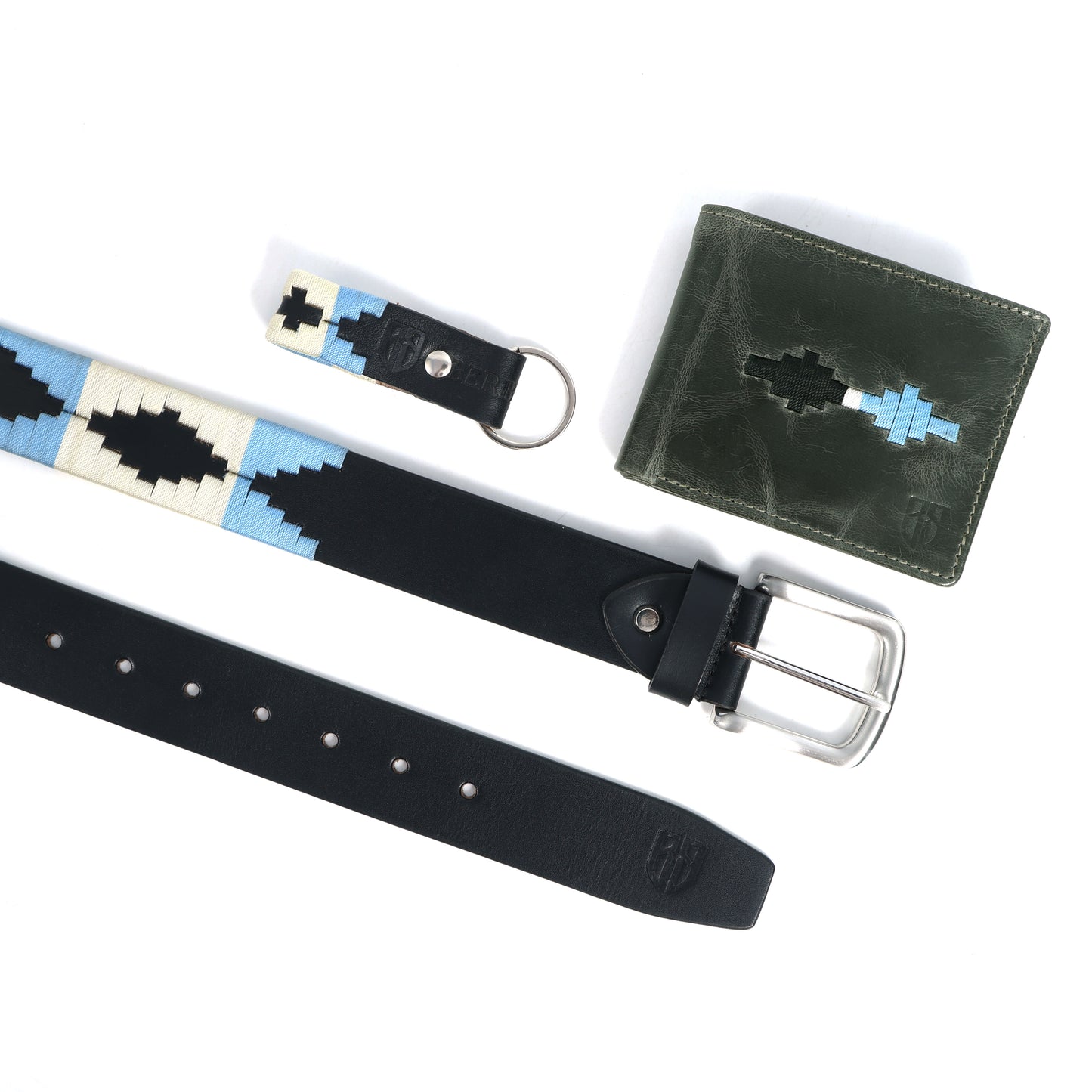 The Gaucho Legacy Set - Handcrafted Belt, Wallet & Keyring Combo.
