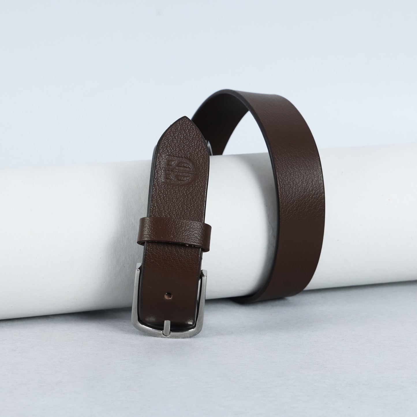 Cognac Full Grain Leather Belt – Classic Genuine Leather