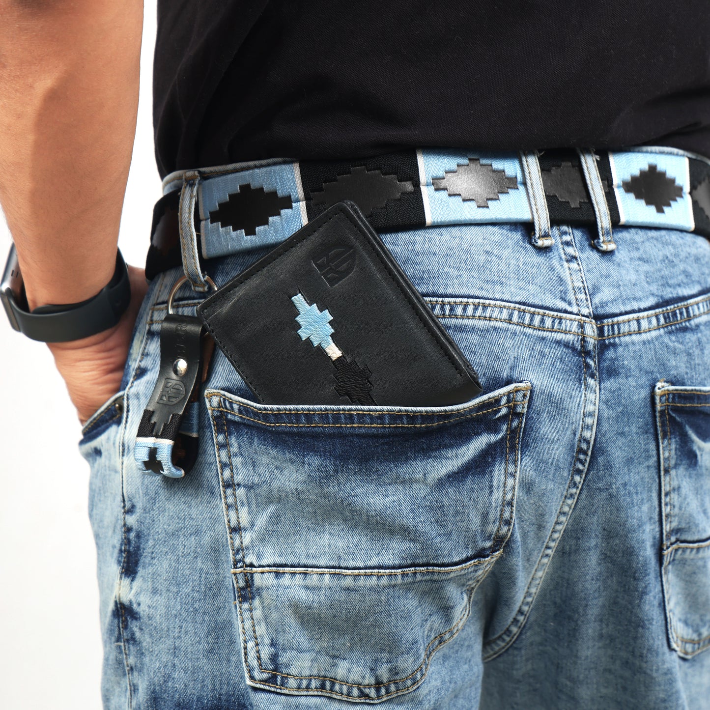 The Gaucho Legacy Set - Handcrafted Belt, Wallet & Keyring Combo.