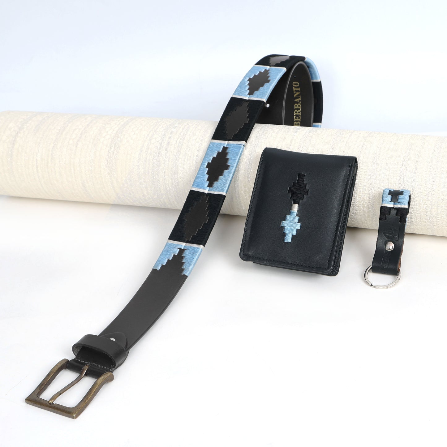 The Gaucho Legacy Set - Handcrafted Belt, Wallet & Keyring Combo.