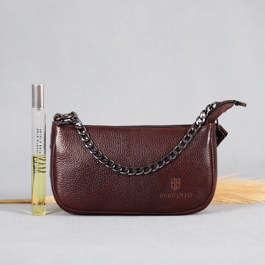 Small Leather Sling Bag for Women
