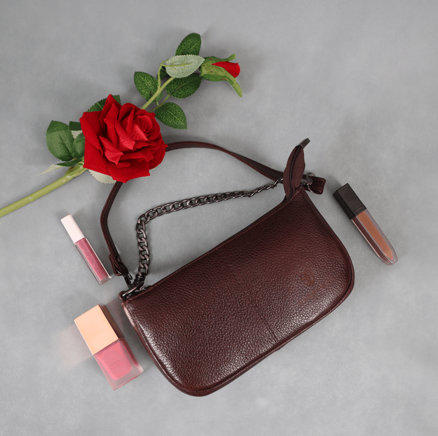 Small Leather Sling Bag for Women