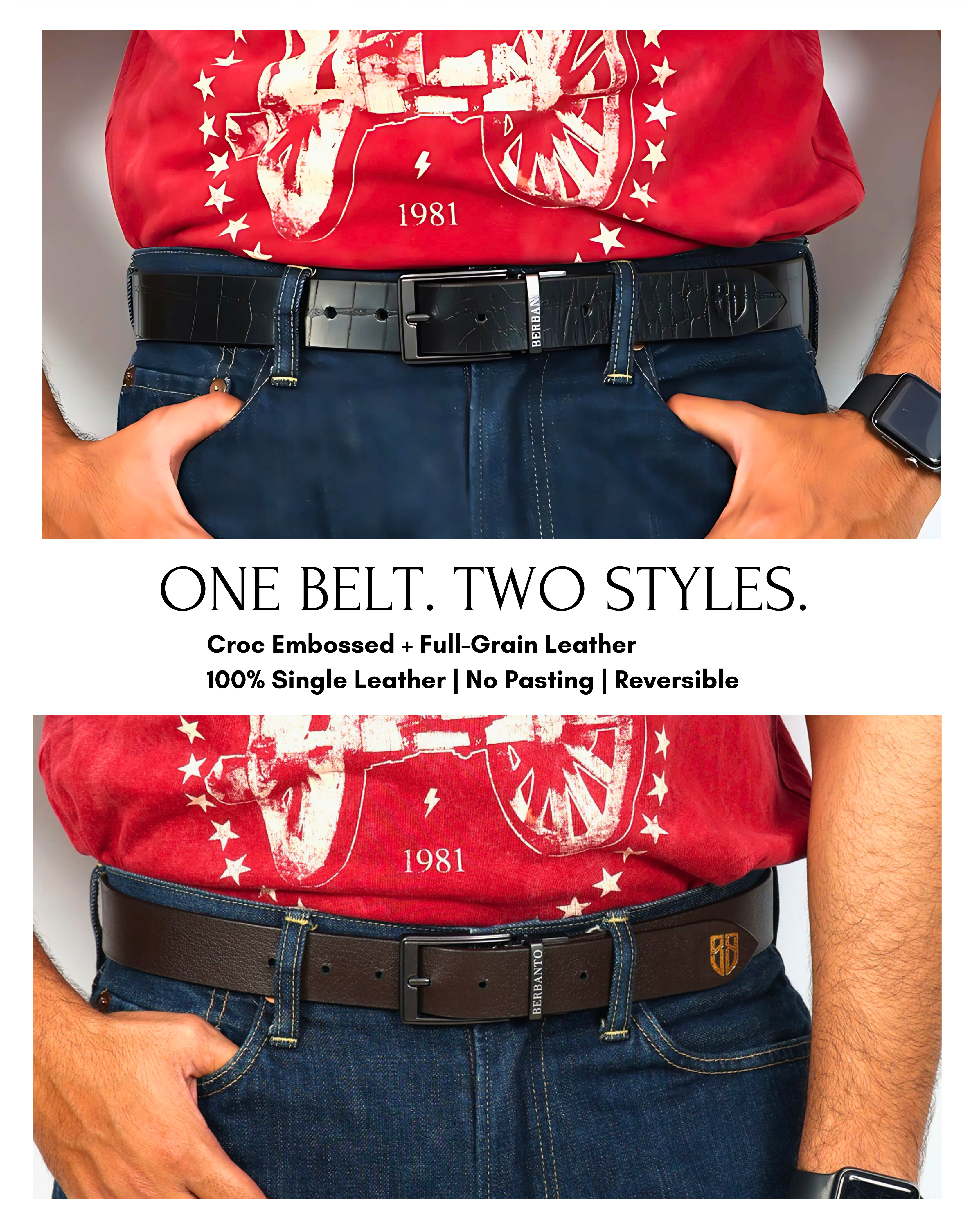 Reversible Belts