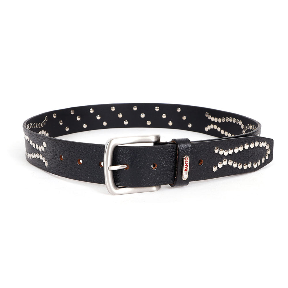 Berbanto Eclipse Studded Leather Belt