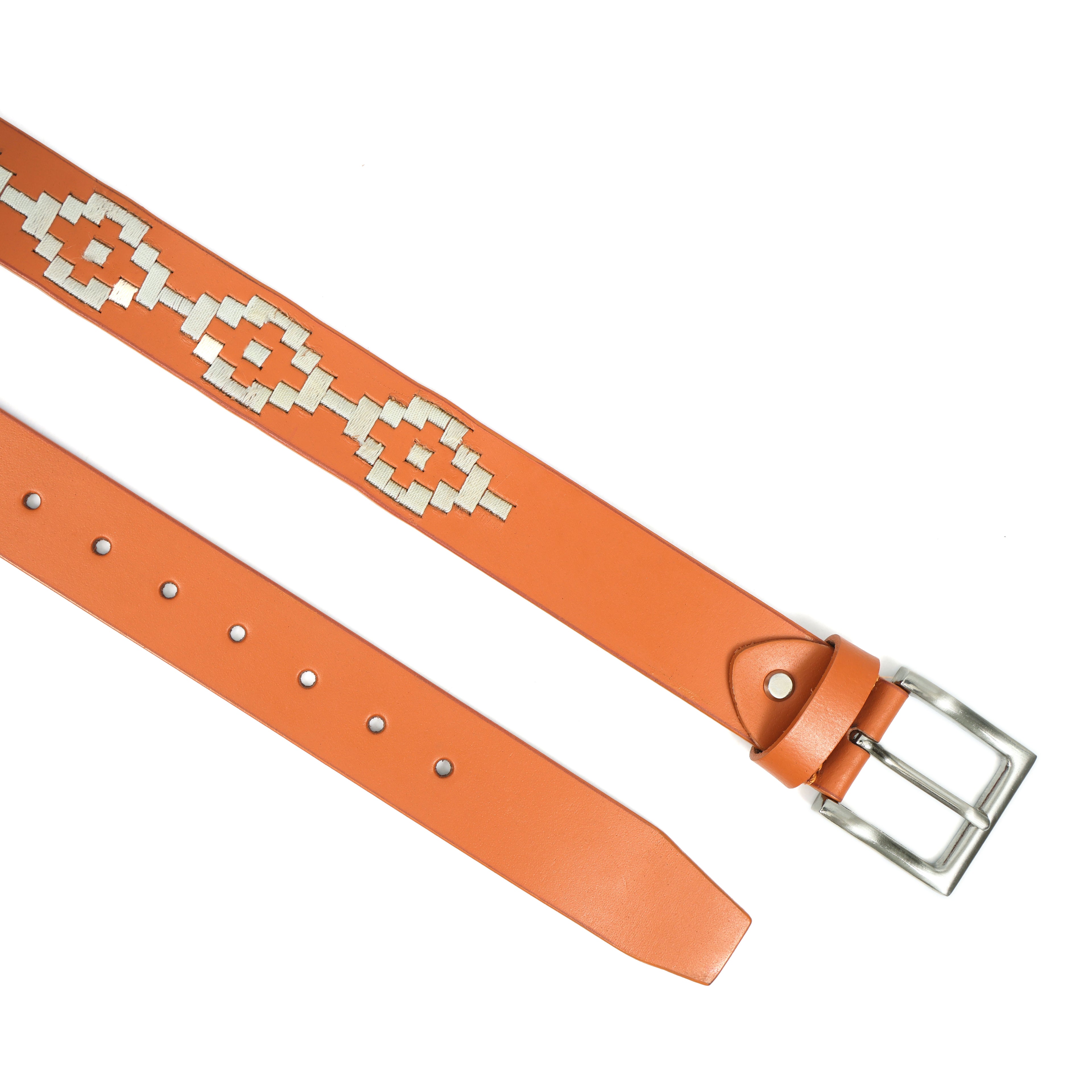 Berbanto Carson Full-Grain Polo Belt - Tan