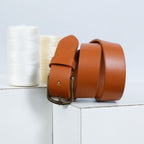 Berbanto Siena Leather Belt - Tan