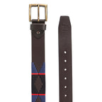Berbanto Harrington Full-Grain Polo Belt – Brown Leather