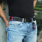 Berbanto Meridian Full-Grain Polo Belt – Black Leather