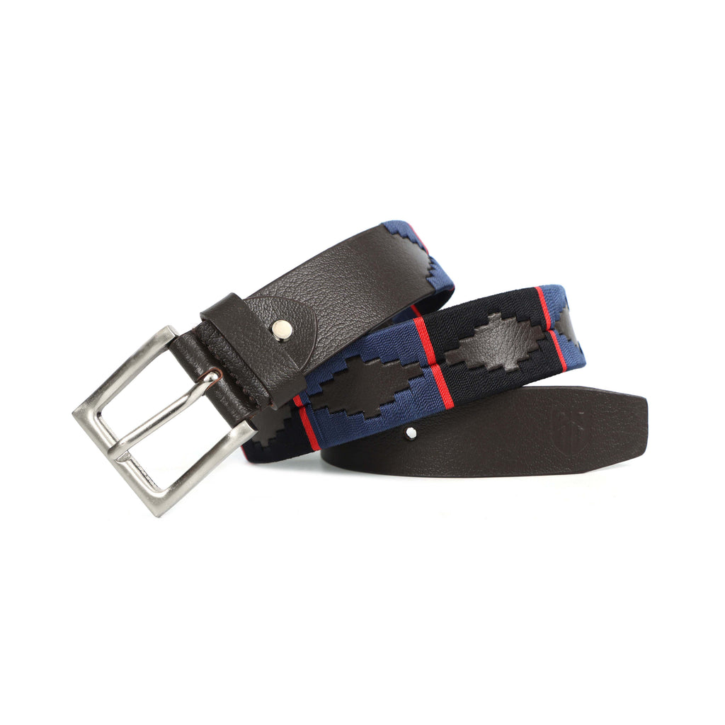 Berbanto Harrington Full-Grain Polo Belt – Brown Leather