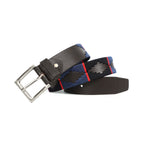 Berbanto Harrington Full-Grain Polo Belt – Brown Leather