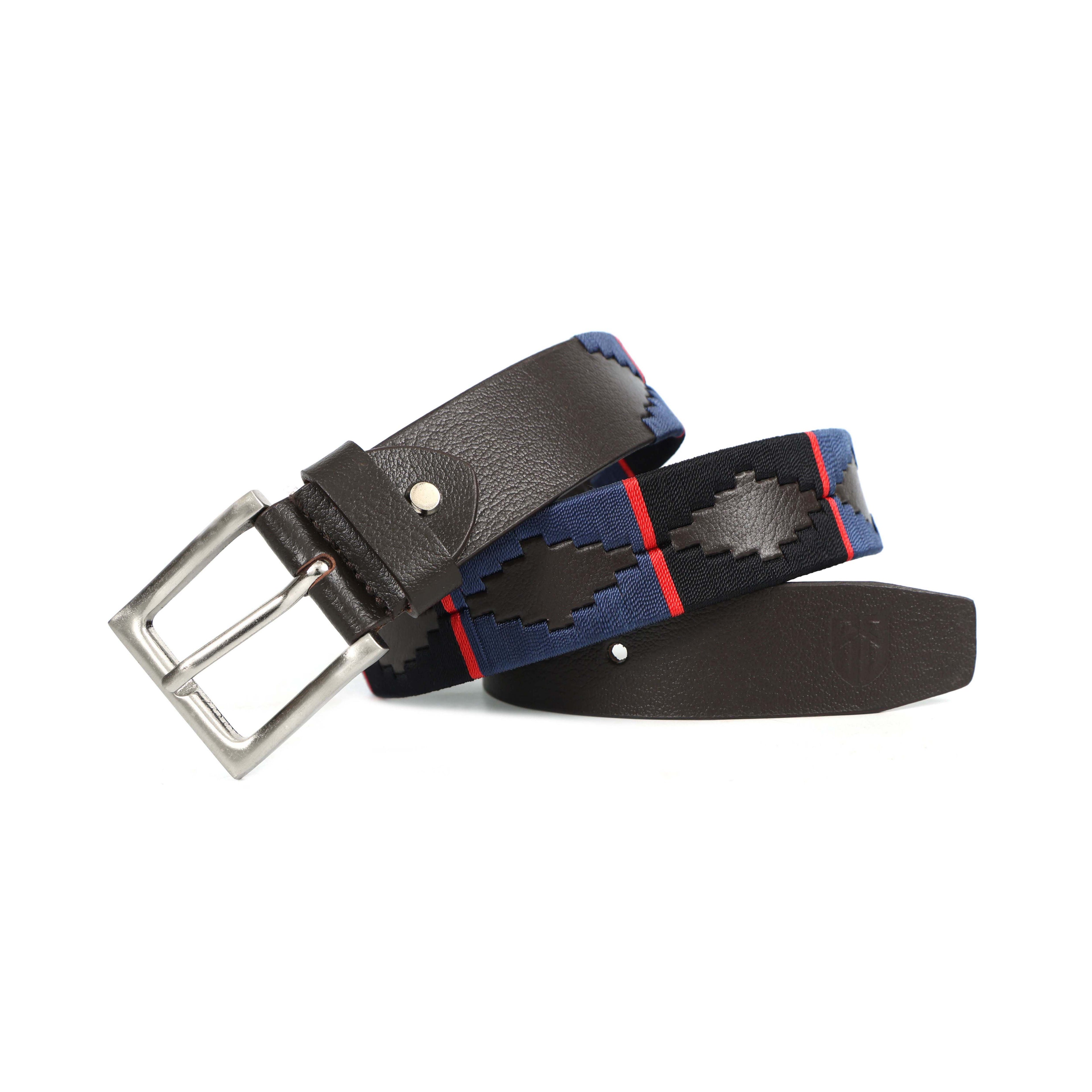 Berbanto Harrington Full-Grain Polo Belt – Brown Leather