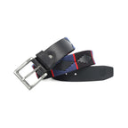 Berbanto Harrington Full-Grain Polo Belt – Black Leather