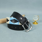Berbanto Vale Full-Grain Polo Belt – Black Leather