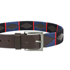 Berbanto Harrington Full-Grain Polo Belt – Brown Leather