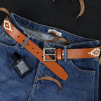 Berbanto Carson Full-Grain Polo Belt - Tan