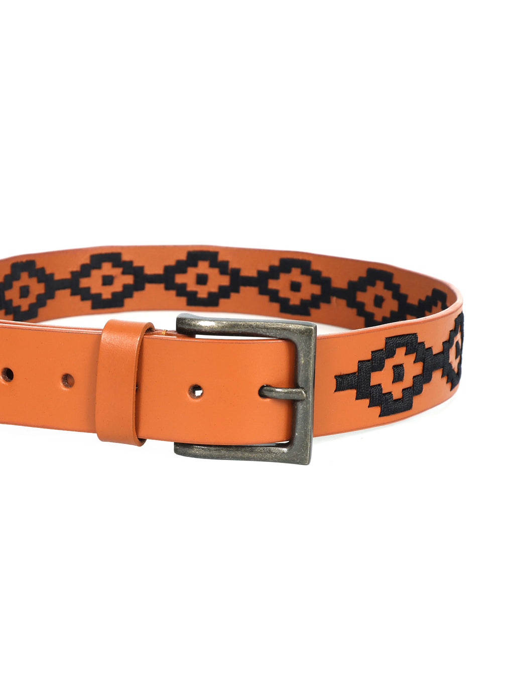 Berbanto Nolan Full-Grain Polo Belt - Tan Leather