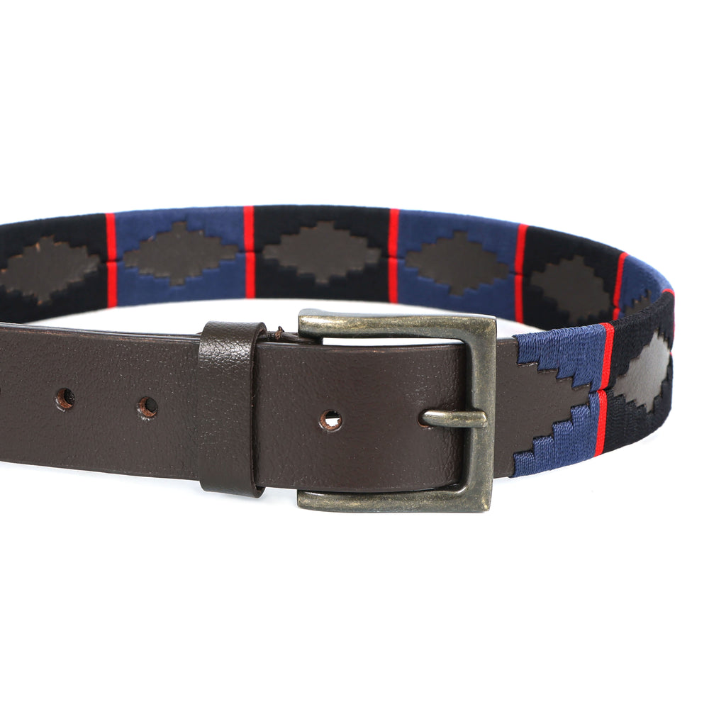 Berbanto Harrington Full-Grain Polo Belt – Brown Leather