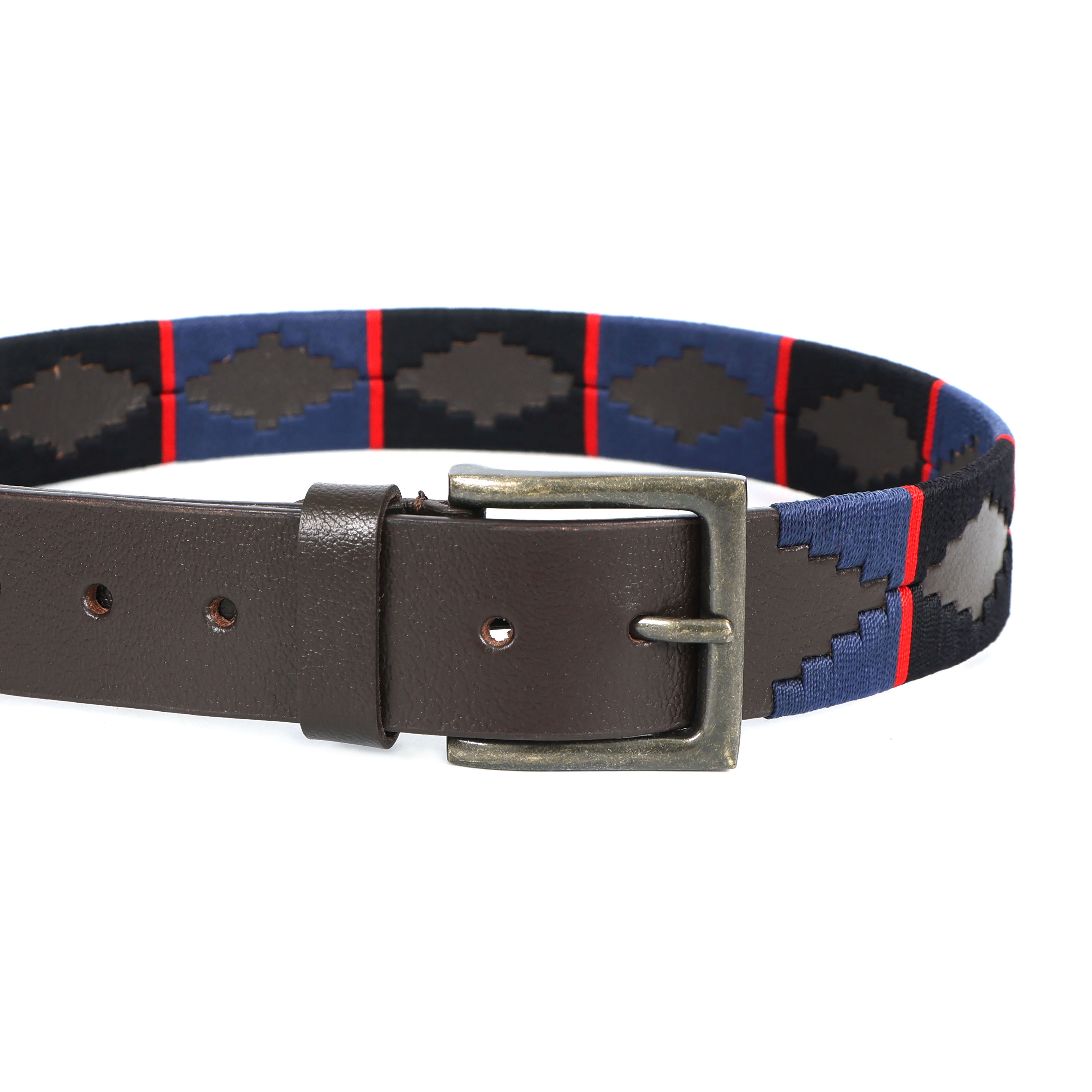 Berbanto Harrington Full-Grain Polo Belt – Brown Leather