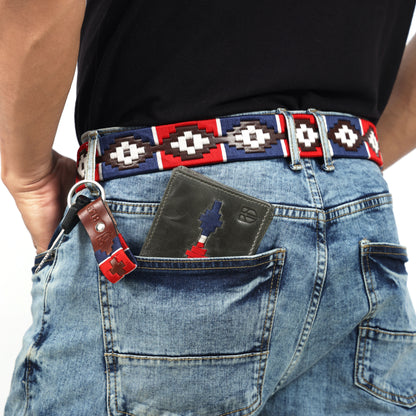 The Gaucho Legacy Set - Handcrafted Belt, Wallet & Keyring Combo.