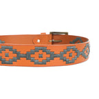 Berbanto Mason Full-Grain Polo Belt - Tan Leather