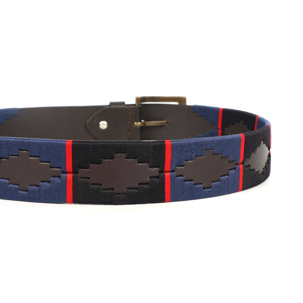 Berbanto Harrington Full-Grain Polo Belt – Brown Leather