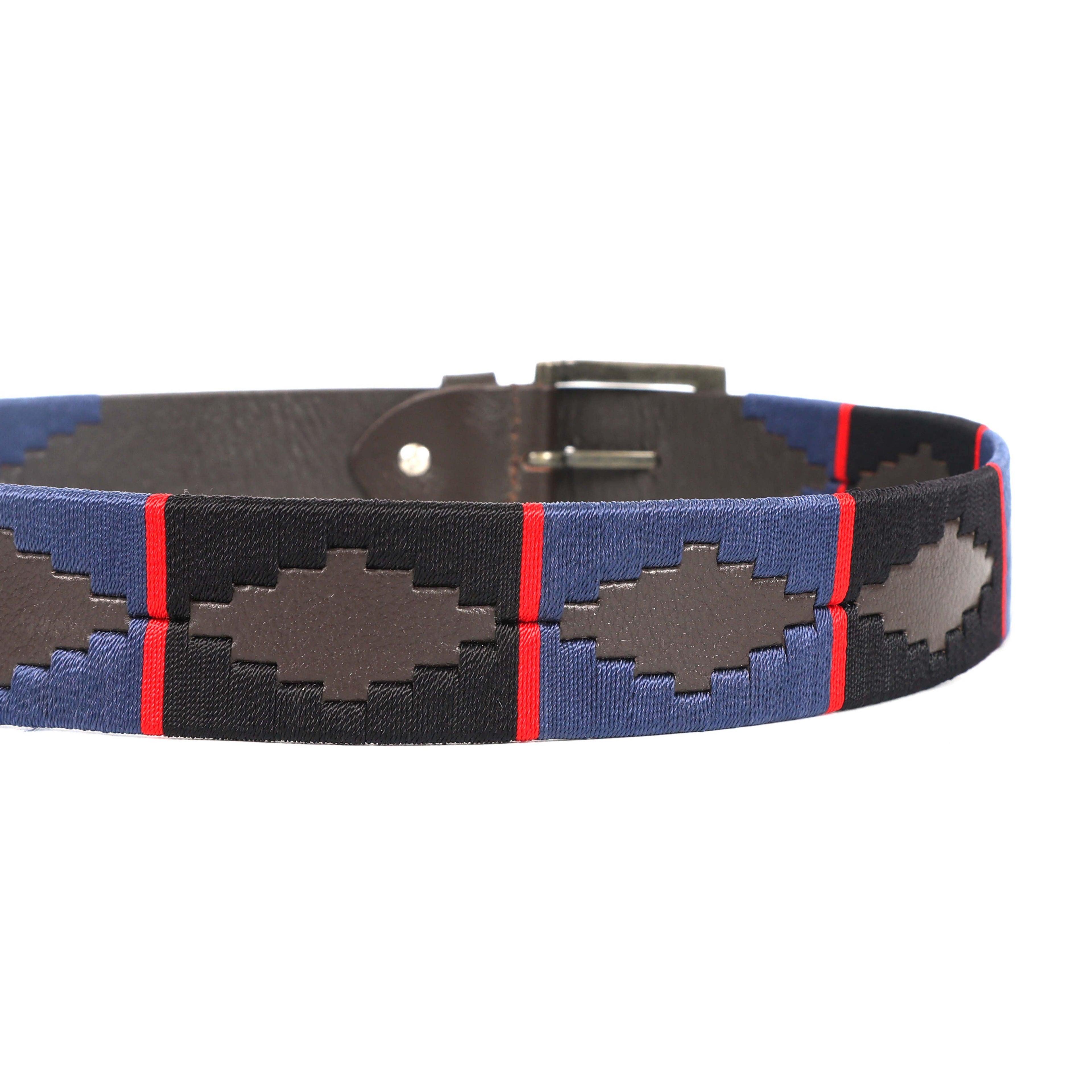 Berbanto Harrington Full-Grain Polo Belt – Brown Leather