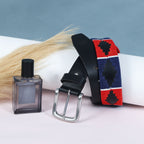 Berbanto Meridian Full-Grain Polo Belt – Black Leather