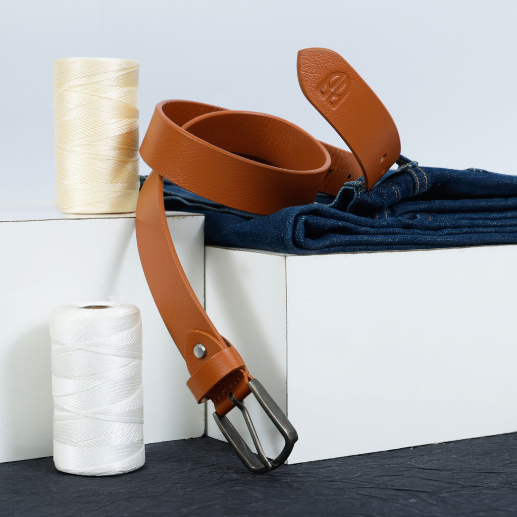 Berbanto Siena Leather Belt - Tan