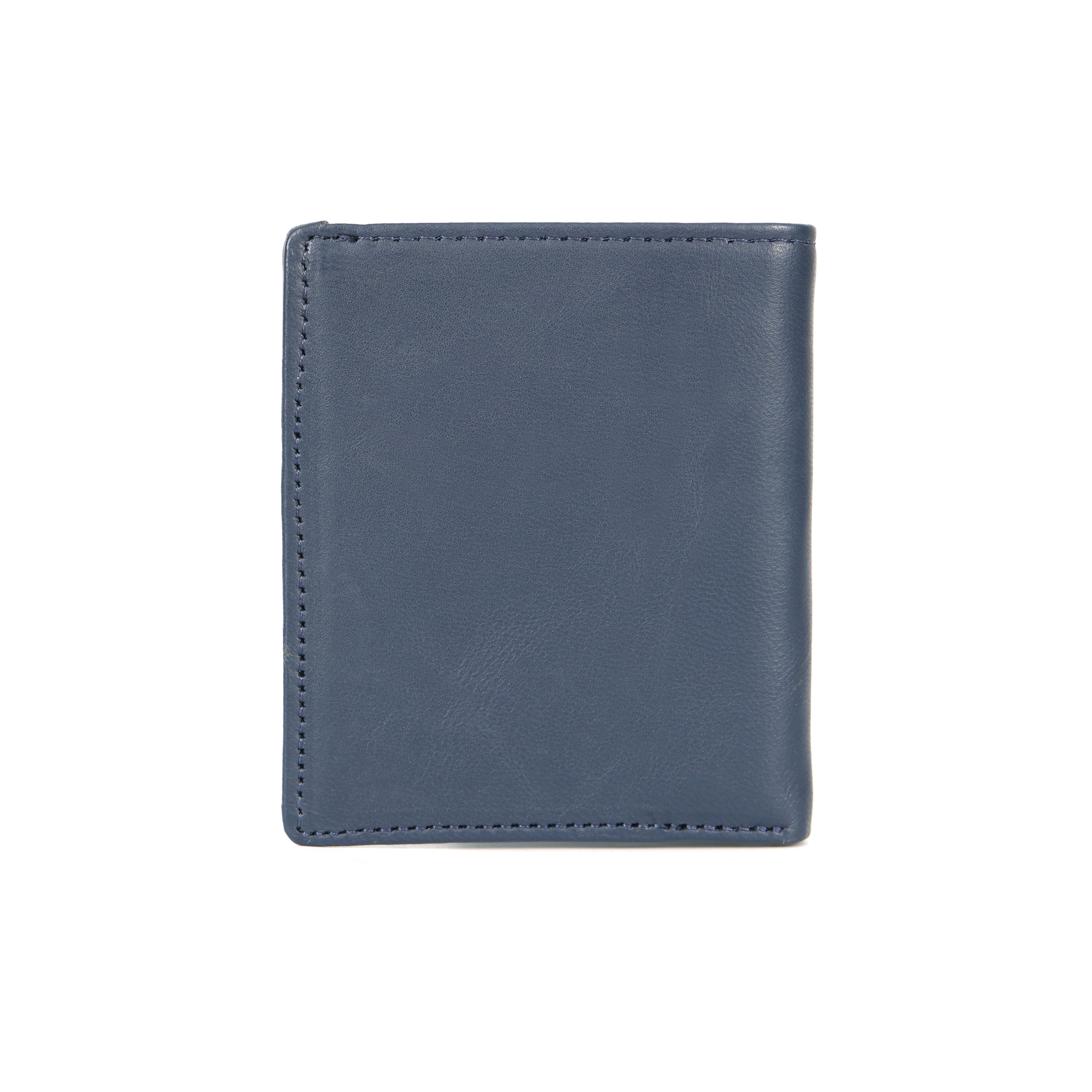Berbanto Ocean Midnight Bifold Wallet – Full-Grain Leather