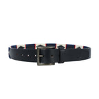 Berbanto Alpine Full-Grain Polo Belt – Black Leather
