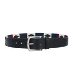 Berbanto Alpine Full-Grain Polo Belt – Black Leather