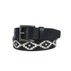 Berbanto Carson Full-Grain Polo Belt - Black