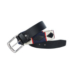 Berbanto Alpine Full-Grain Polo Belt – Black Leather