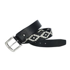 Berbanto Carson Full-Grain Polo Belt - Black