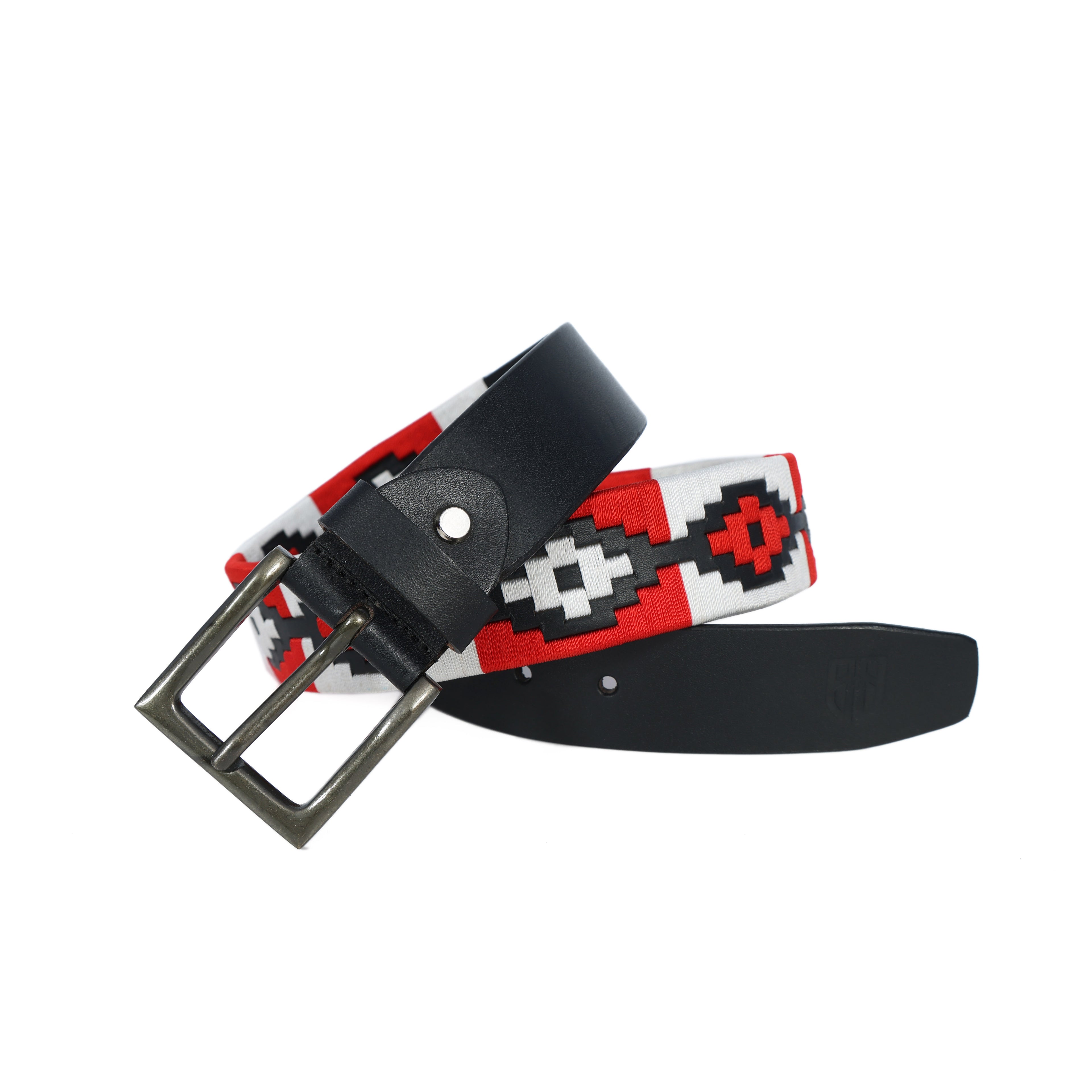 Berbanto Atlas Full-Grain Polo Belt – Black