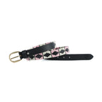 Berbanto Celeste Ladies’ Polo Belt with Golden Buckle