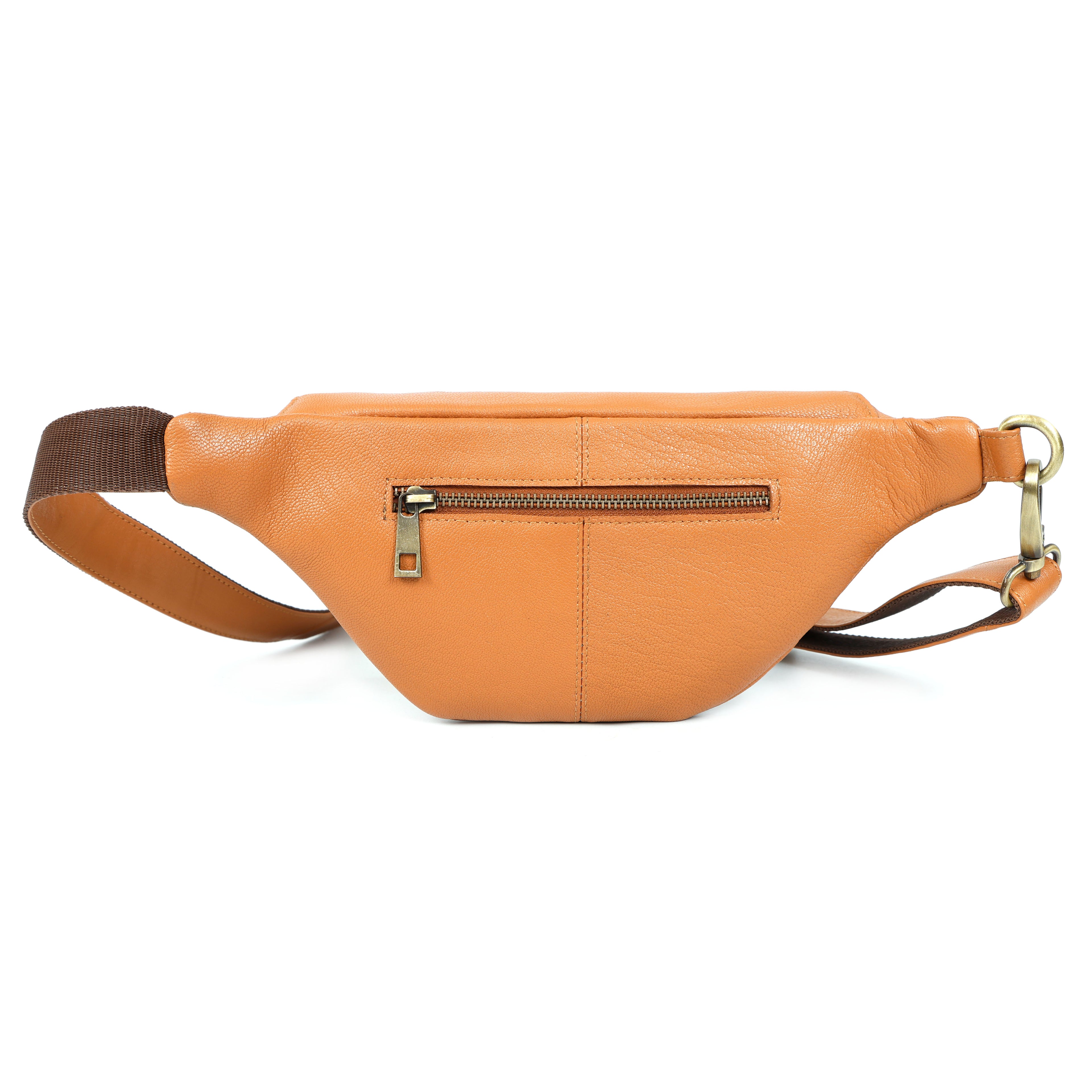 Berbanto Viceroy Sling | British Tan Leather Crossbody Bag for Men & Women