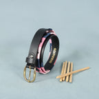 Berbanto Rosaria - Polo Belt with Golden Buckle