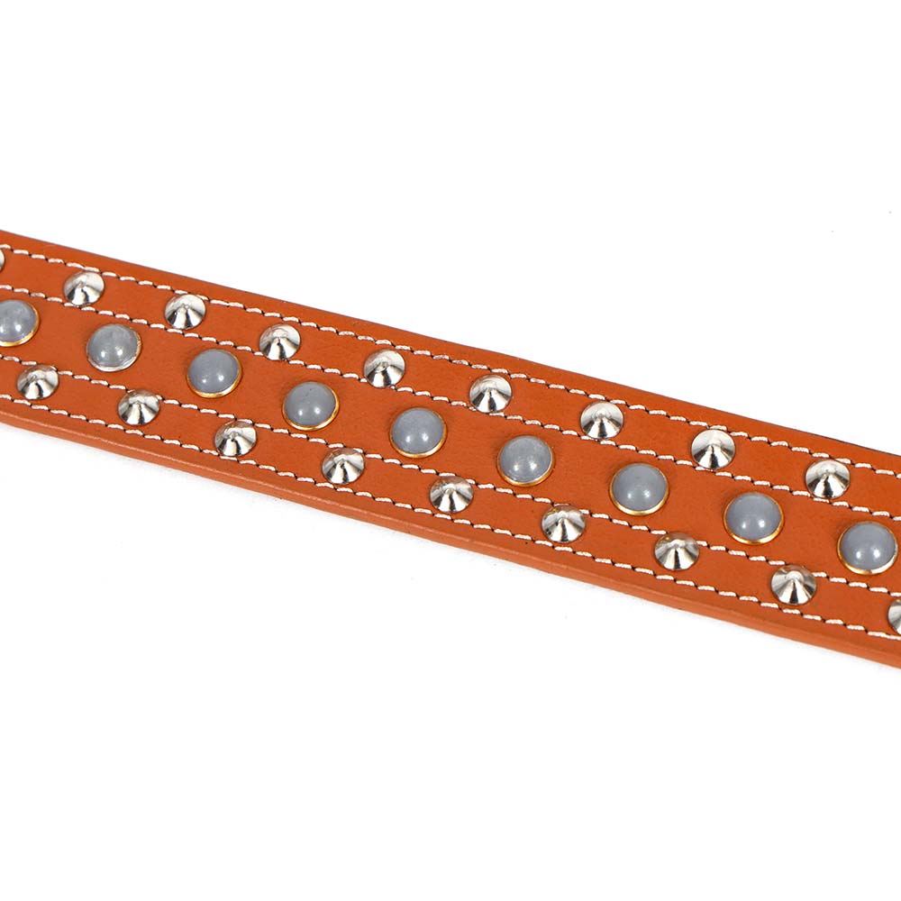 Berbanto Canyon Heritage Full-Grain Studded Leather Belt
