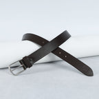 Berbanto Oxford Leather Belt - Dark Brown
