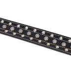Berbanto Sterling Full-Grain Studded Leather Belt