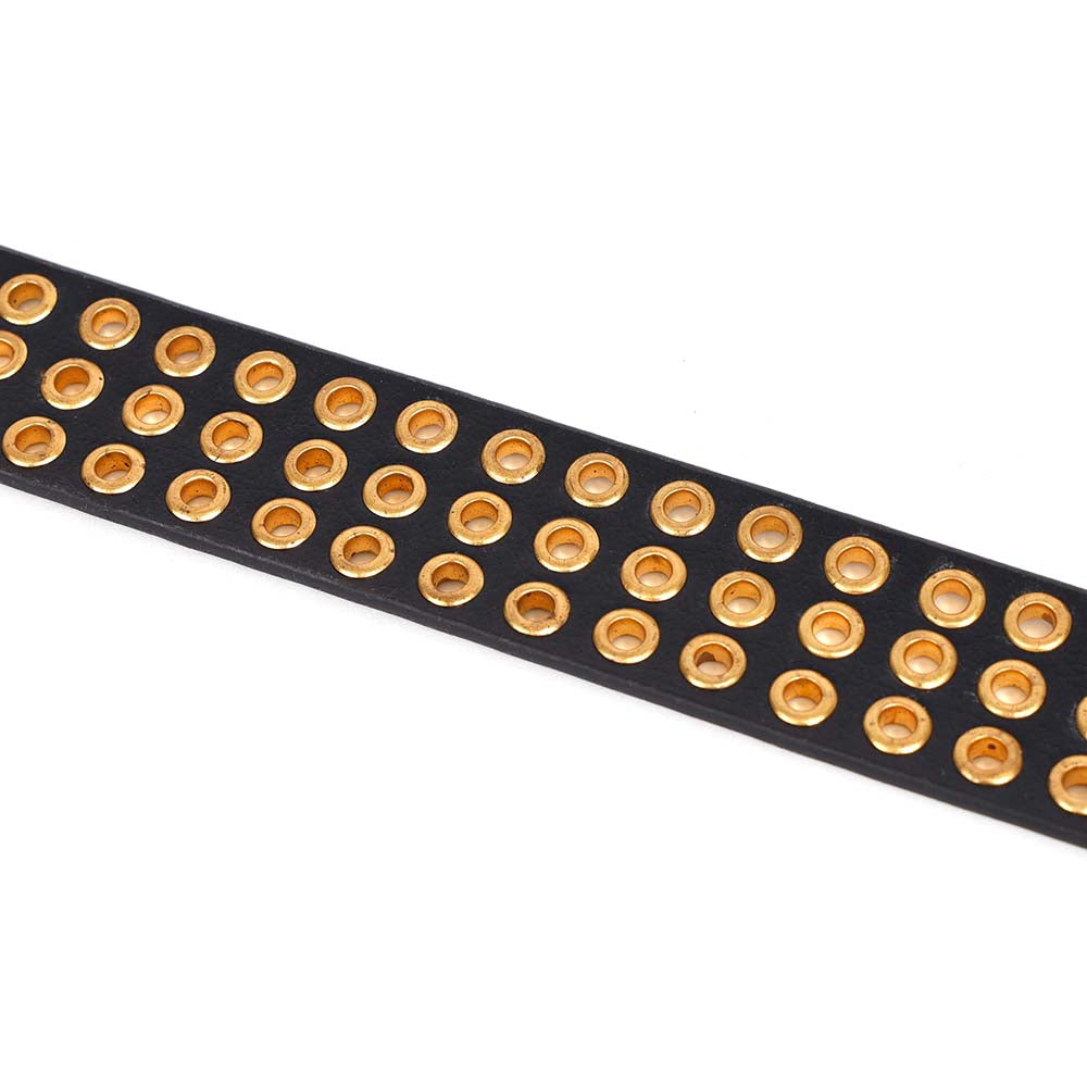 Berbanto Aurelis Full-Grain Studded Leather Belt