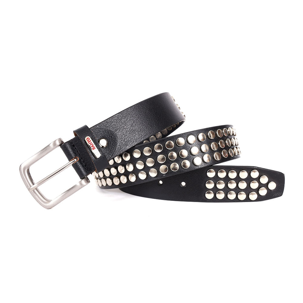 Berbanto Rebel Full-Grain Studded Leather Belt