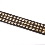 Berbanto Regalia Full-Grain Studded Leather Belt