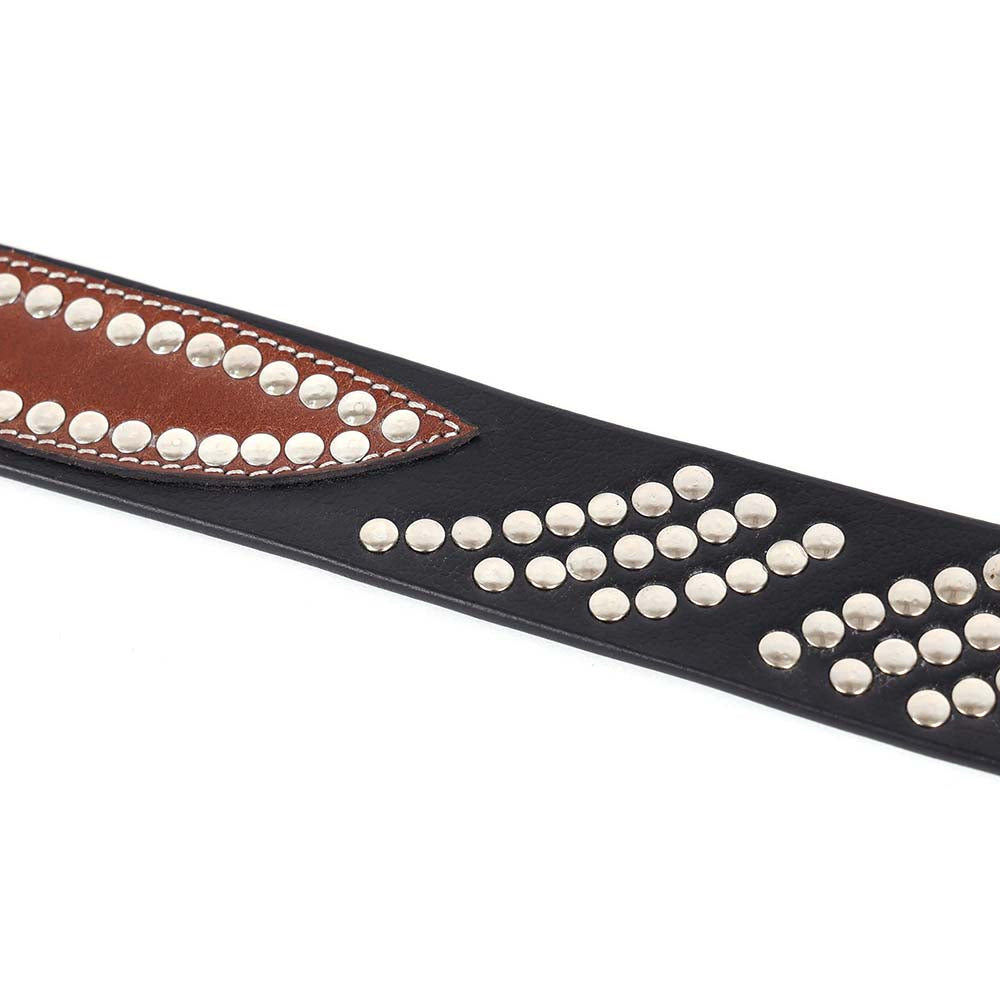 Berbanto Maverick Full-Grain Studded Leather Belt