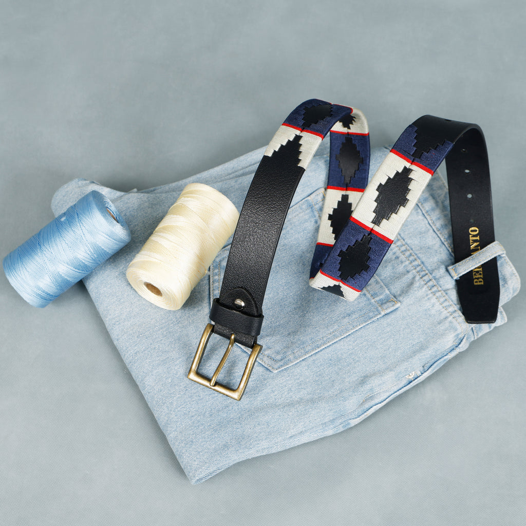 Berbanto Alpine Full-Grain Polo Belt – Black Leather