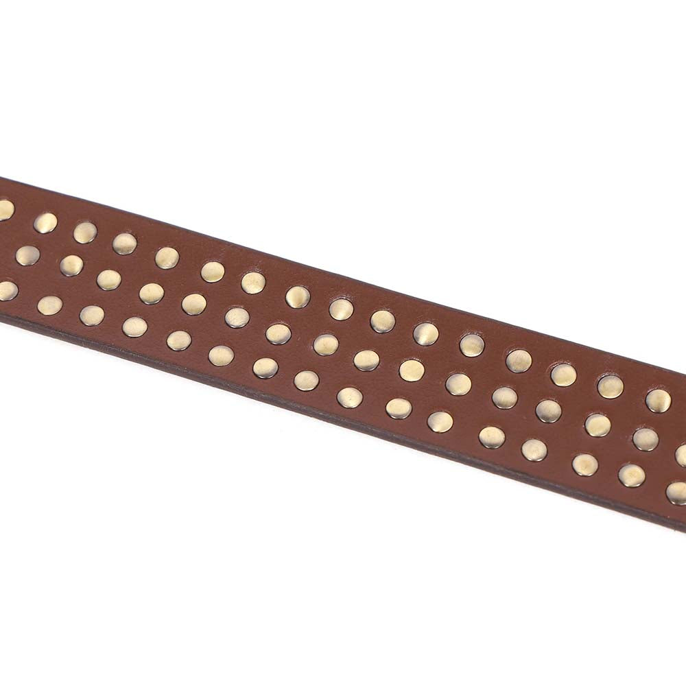 Berbanto Frontier Full-Grain Studded Leather Belt