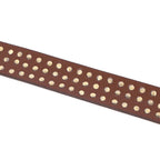 Berbanto Frontier Full-Grain Studded Leather Belt