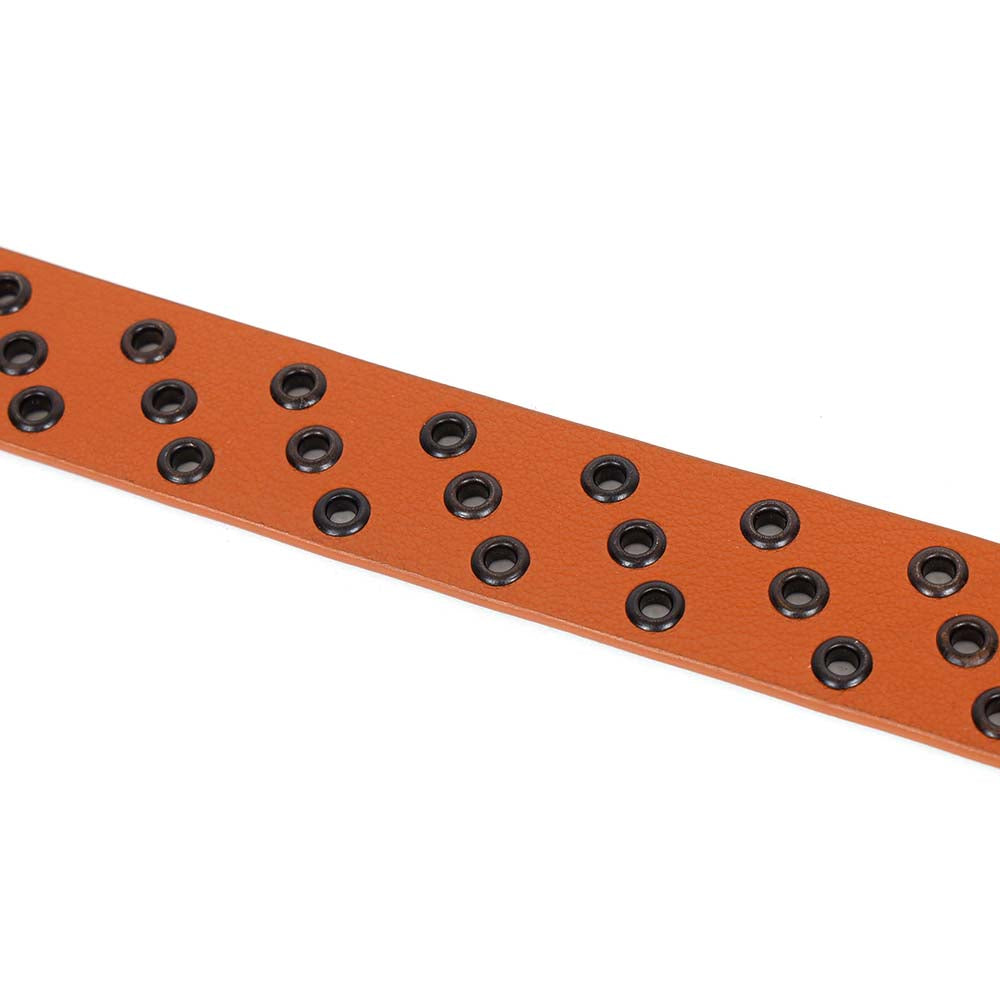 Berbanto Riotline Full-Grain Studded Leather Belt