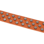 Berbanto Vintage Full-Grain Studded Leather Belt